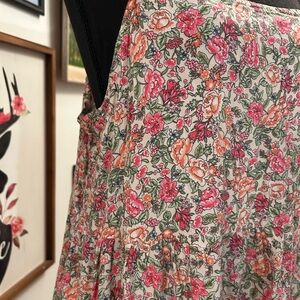 Old Navy Floral dress- Pink and Orange- large
